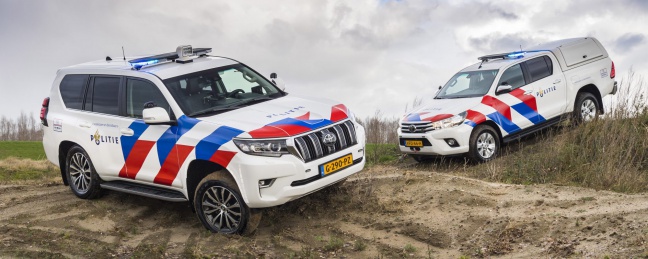 Toyota terreinwagens voor Nationale Politie