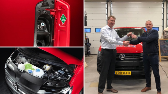 Century Autogroep heeft de primeur met de elektrische Volkswagen Transporter op waterstof.