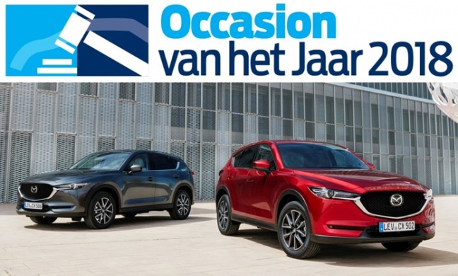 MAZDA CX-5 GEKOZEN TOT OCCASION VAN HET JAAR 2018