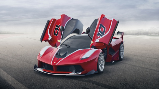 Wereldpremière van Ferrari FXX K tijdens Ferrari Finali Mondiali in Abu Dhabi