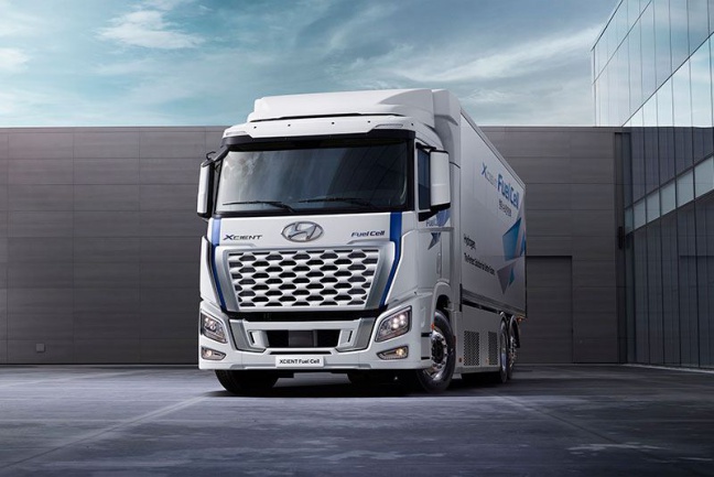 Hyundai presenteert vernieuwde waterstoftruck XCIENT Fuel Cell