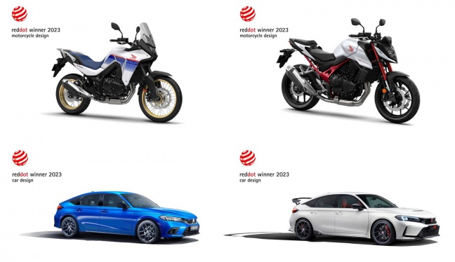 HONDA zegeviert opnieuw tijdens DE RED DOT DESIGN AWARDS