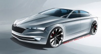 Concept: &Scaron;KODA presenteert vijfdeurs coup&eacute;design