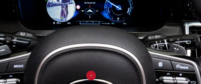 Nieuwe Blind-Spot View Monitor van Kia werkt met live video