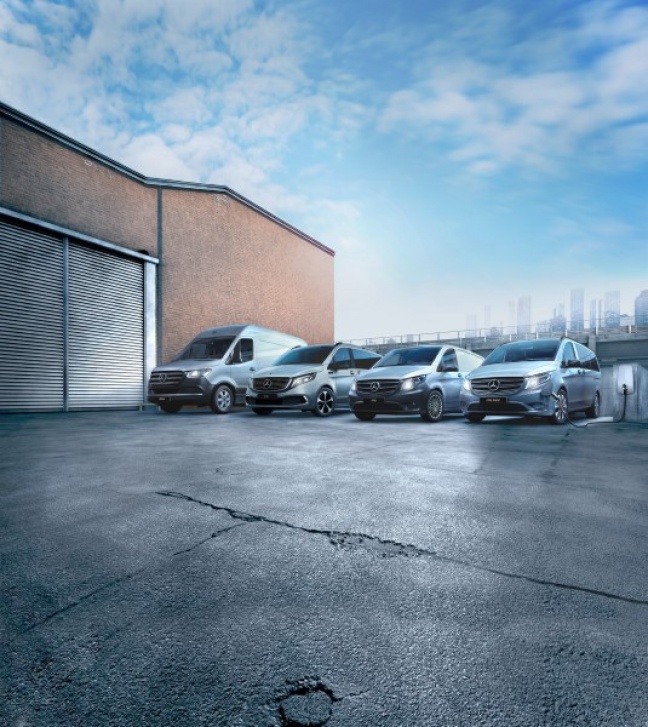 Mercedes-Benz sluit 2020 af als marktleider in elektrische bestelwagens
