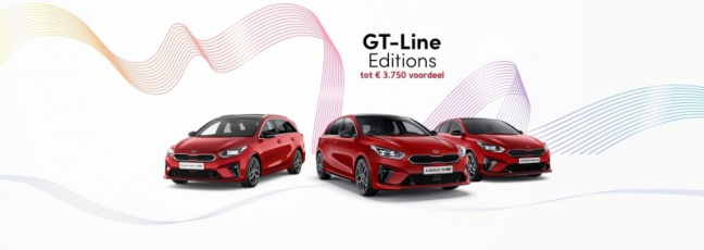 Kia lanceert drie nieuwe GT-Line Editions