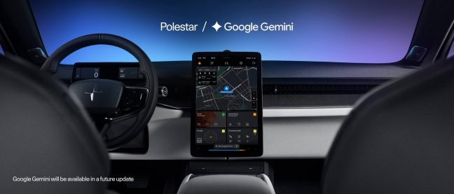Polestar brengt Google Gemini naar alle modellen
