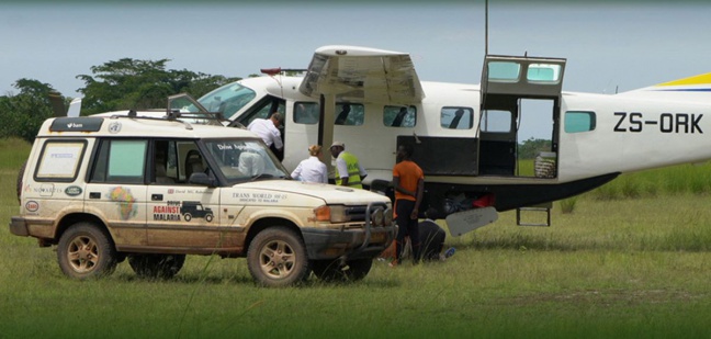 Land Rover organiseert sponsortocht 'Challenge Against Malaria'