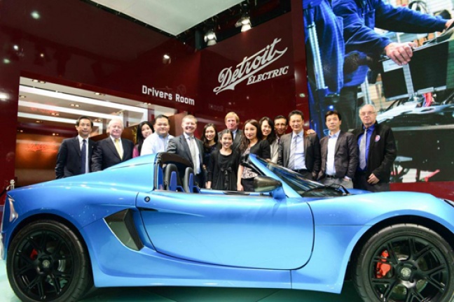 Detroit Electric maakt flitsende start in Shanghai