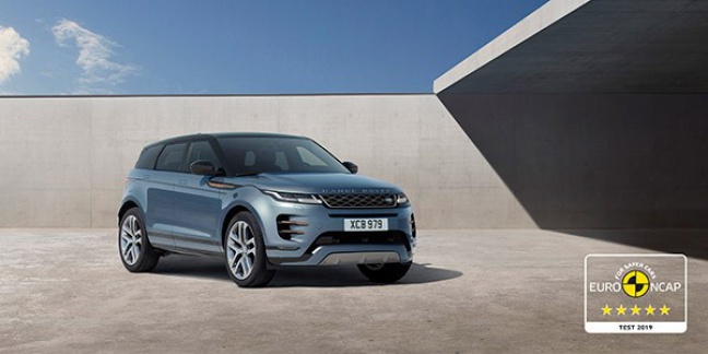 Nieuwe RANGE ROVER EVOQUE veiligste LAND ROVER ooit