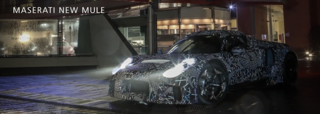 Nieuwe gecamoufleerde Maserati gespot in Modena: motor 100% &lsquo;by Maserati&rsquo;