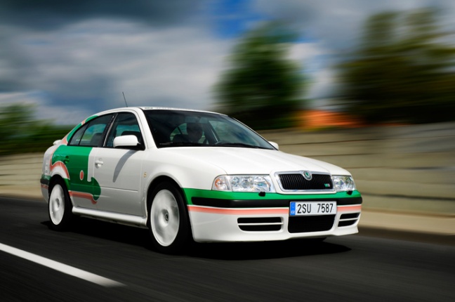 20 jaar &Scaron;KODA Octavia: jubileum &Scaron;KODA-hart