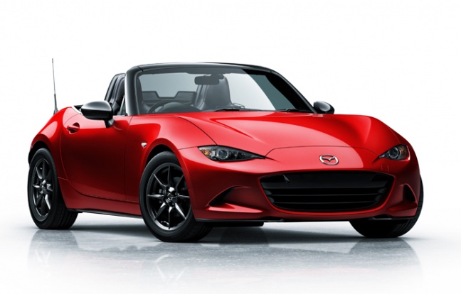 Nieuwe Mazda MX-5 op Autosalon Parijs 2014