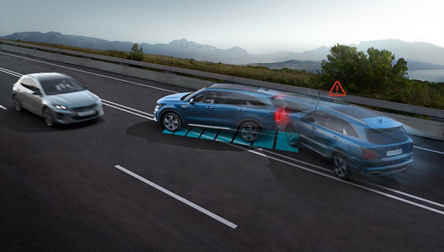 Nieuwe Sorento eerste Kia met Multi-Collision Braking