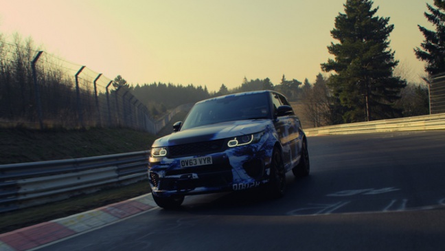 Range Rover Sport SVR: snelste productie-SUV op Nürburgring