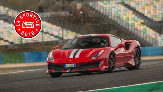 Ferrari 488 Pista wint MotorSport &lsquo;Sportauto van het Jaar&rsquo; award