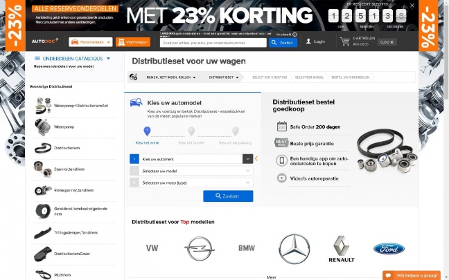 Uw partner in de wereld van reserve-onderdelen