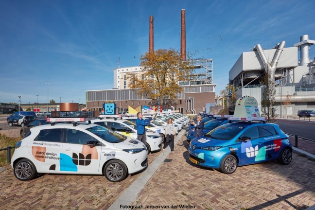 Renault startklaar voor elektrische &lsquo;Design Rides&rsquo; Dutch Design Week 2018