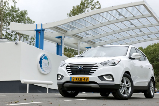 Hyundai zet eerste &lsquo;waterstofauto&rsquo; op Nederlands kenteken
