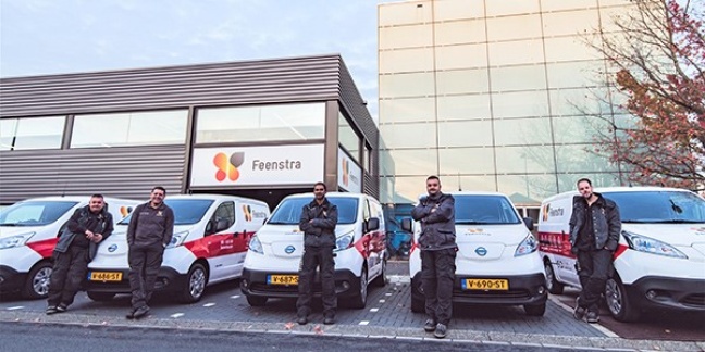 Diesel bedankt… Feenstra stapt over op elektrische Nissan e-NV200