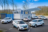 Hyundai levert eerste zeven waterstofauto&rsquo;s aan eindgebruikers