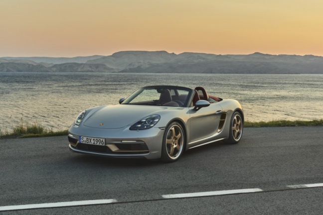 Jubileummodel in gelimiteerde oplage: de Boxster 25 Years