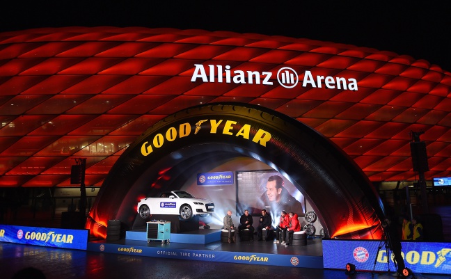 Bayern M&uuml;nchen kiest Goodyear als platinum partner