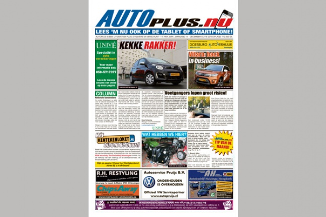 Autoplus December editie 2015