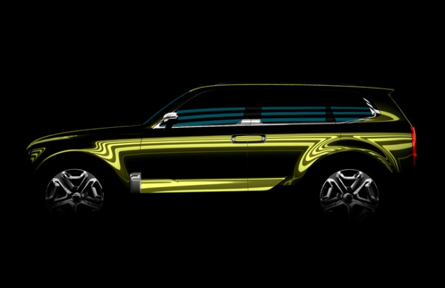 Premium SUV conceptauto heet Kia Telluride