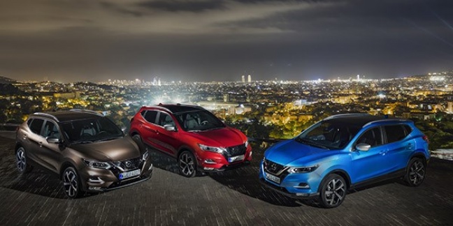 Nissan QASHQAI met nieuwe benzinemotoren is krachtiger, zuiniger en uitgerust met New NissanConnect-infotainmentsysteem