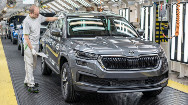 ŠKODA slaat mijlpalen in auto- en onderdelenproductie