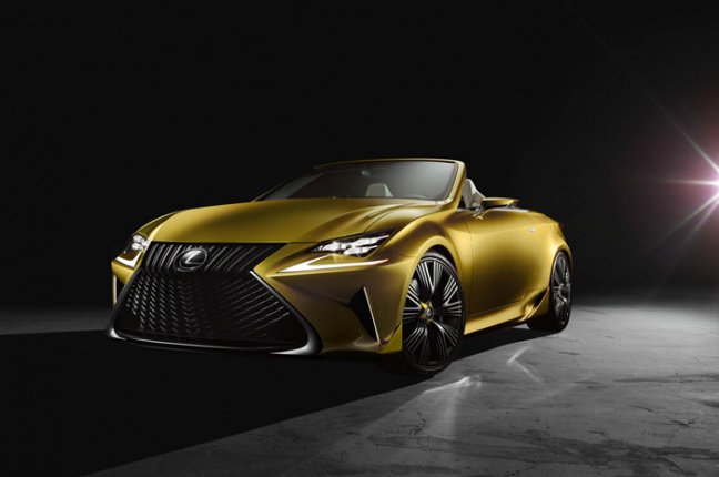 Dakloos genieten met Lexus LF-C2 Concept