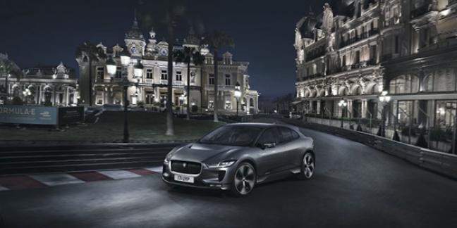 Elektrische Jaguar I-PACE demonstreert prestaties op Grand-Prix-circuit van Monaco