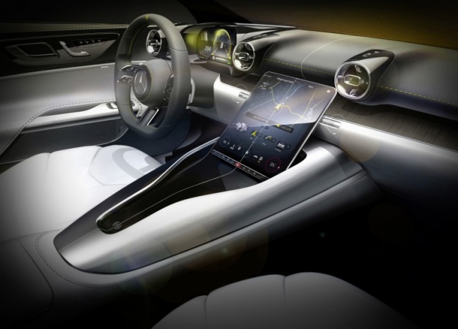 Exclusieve preview van het interieur van de nieuwe Mercedes-AMG SL