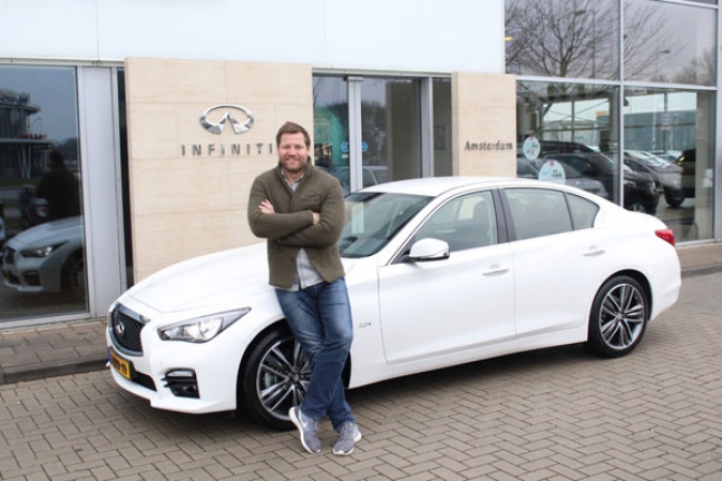 Dennis van der Geest kiest voor Infiniti