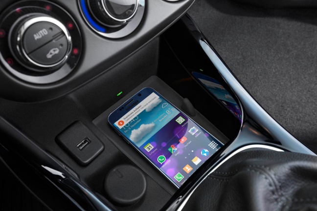 Smartphone draadloos opladen in Opel ADAM