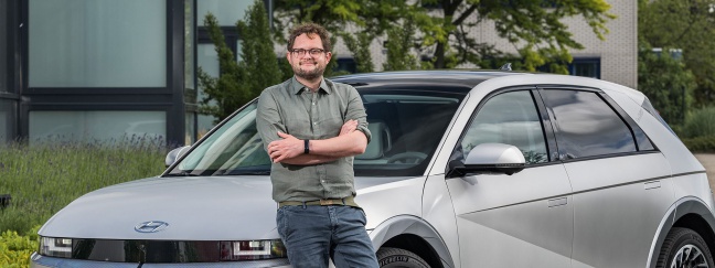 Diederik Jekel op ontdekkingstocht in een IONIQ 5