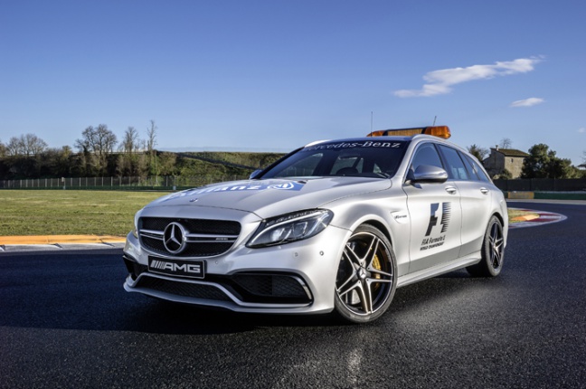 Mercedes-AMG GT S en C 63 S actief in Formule 1-seizoen 2015
