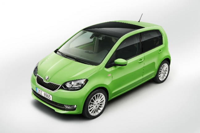 Nieuw front en interieur voor ŠKODA Citigo