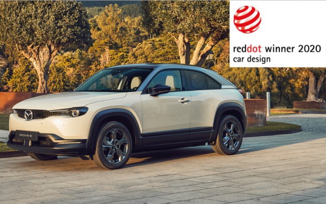 MAZDA CX-30 en MX-30 winnen RED DOT DESIGN 2020 AWARDS