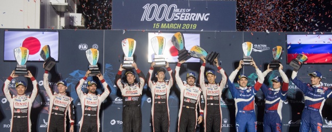 Toyota GAZOO Racing wint 1.000 Mijl van Sebring