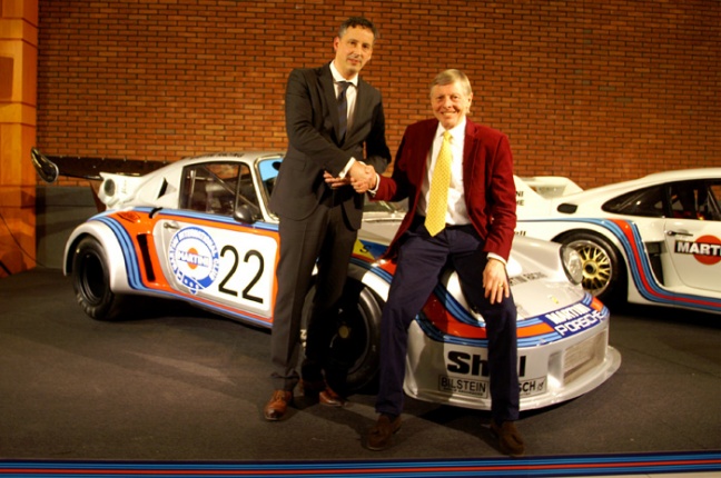 Opening Martini Racing door Gijs van Lennep