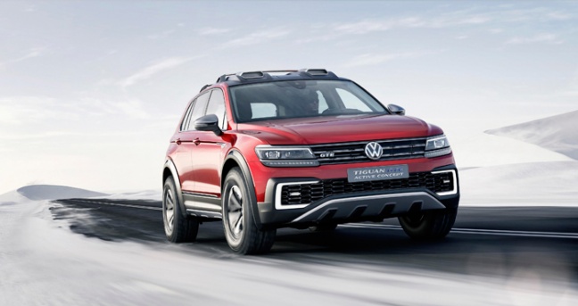 Voorbode van nieuwe generatie SUV’s: Tiguan GTE Active Concept