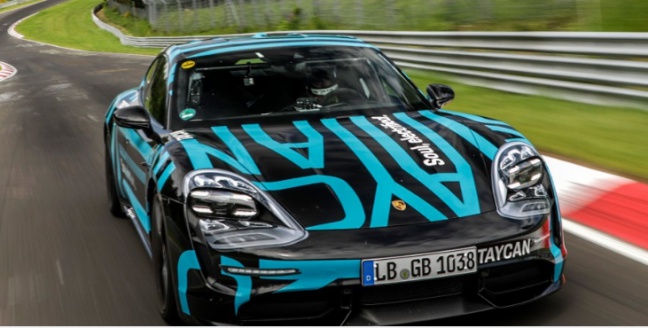 Porsche Taycan snelste op N&uuml;rburgring-Nordschleife