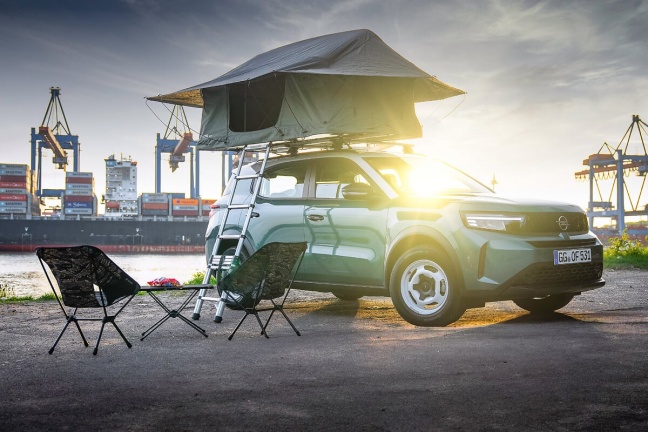 Nieuwe Opel Frontera nu ook met slimme, praktische daktent van Thule