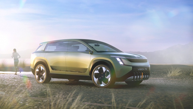 ŠKODA VISION 7S: een nieuwe designtaal, meer dan 600 kilometer range