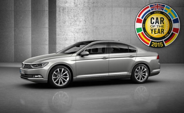 Volkswagen Passat is &lsquo;Auto van het Jaar 2015&rsquo;