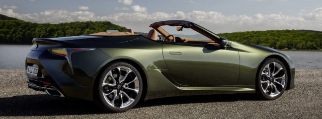 LEXUS maakt prijs LEXUS LC 500 CONVERTIBLE bekend