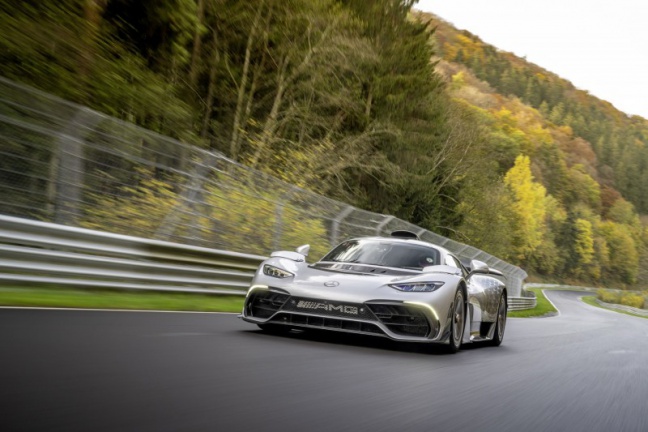 6:35,183 min: Mercedes-AMG ONE nummer 1 op de Nürburgring-Nordschleife