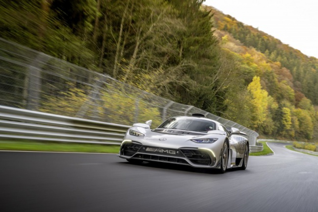 6:35,183 min: Mercedes-AMG ONE nummer 1 op de N&uuml;rburgring-Nordschleife